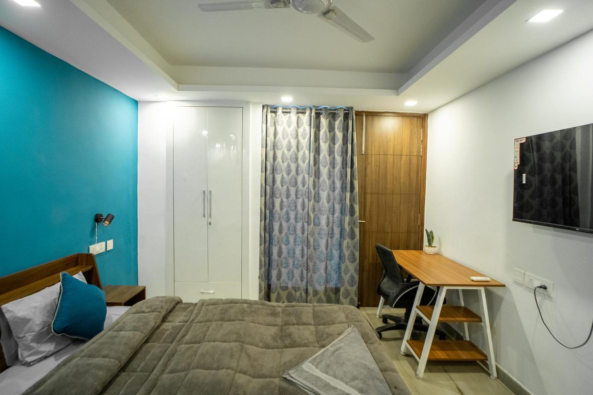 Flxho Uno - Serviced Apartment & Rooms - Golf Course Road 구르가온 외부 사진